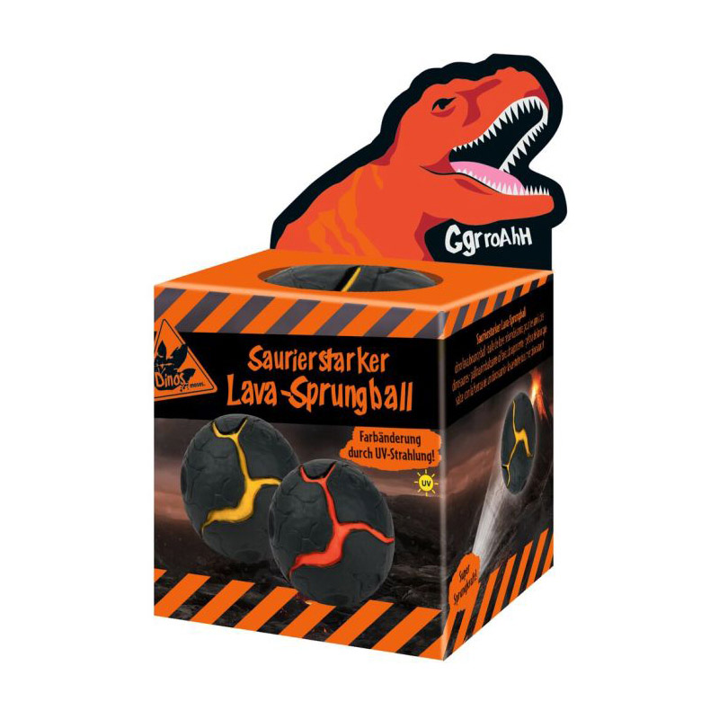 Saurierstarker Lava-Sprungball