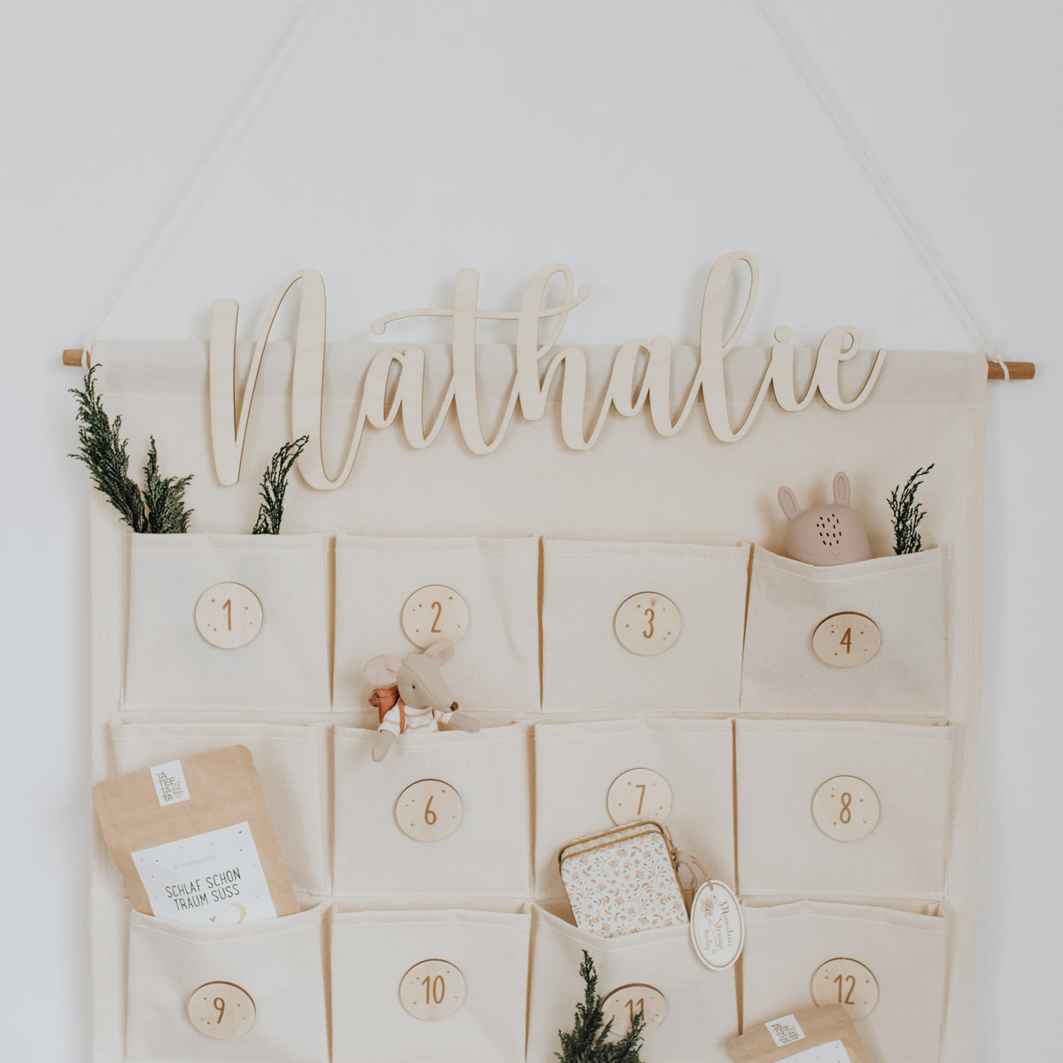 Weihnachtszeit -  Personalisierter Adventskalender "Nathalie" – Bild 11