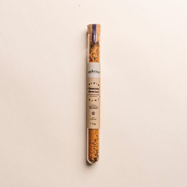 Gemüse Gewürz - Gewürz im Reagenzglas