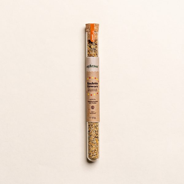 Raclette Gewürz - Gewürz im Reagenzglas