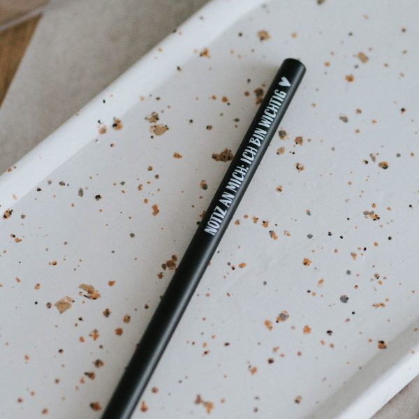 Bleistift - Notiz an mich