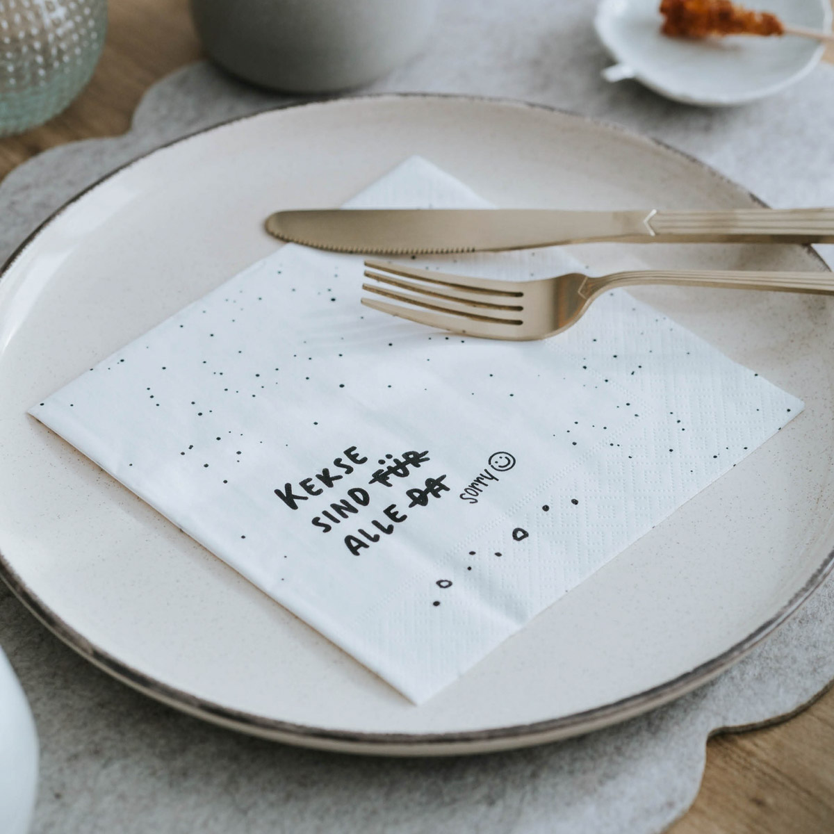 Servietten - Kekse sind alle – Bild 5