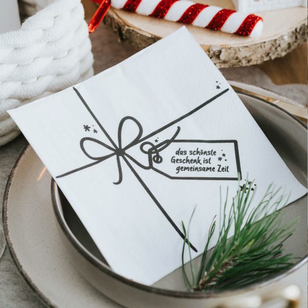 Servietten - Gemeinsame Zeit