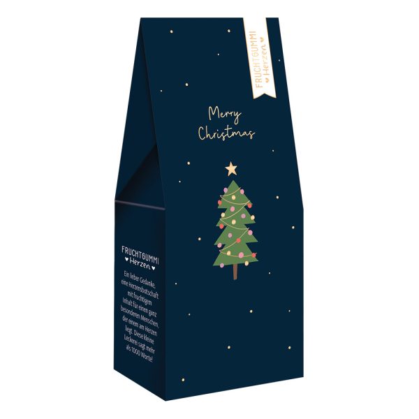 Merry Christmas - Fruchtgummi-Herzen