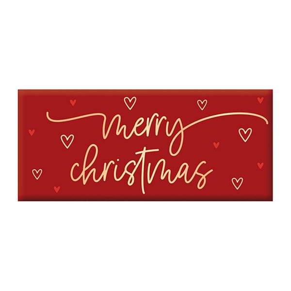 Merry Christmas - Mini-Schokoladentafel