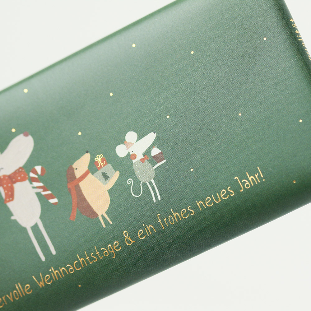 Wundervolle Weihnachtstage - Mini-Schokoladentafel – Bild 2