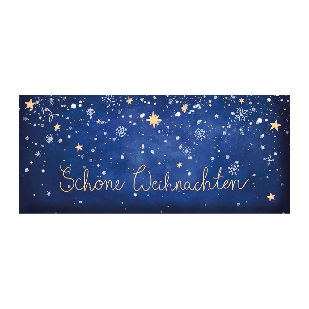 Schöne Weihnachten - Mini-Schokoladentafel