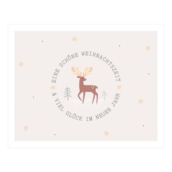 Eine schöne Weihnachtszeit - Mini Klappkarte