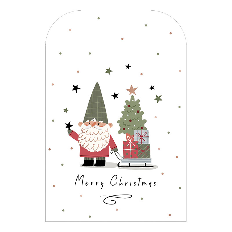 Merry Christmas! Weihnachtsmann - Klappkarte