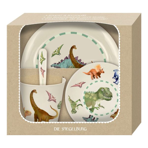 Geschirr Geschenkset - Dino Friends