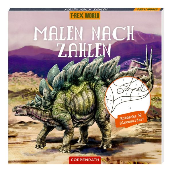 Malen nach Zahlen - Dino