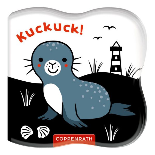 Babys Kontrast-Zauber-Badebuch "Kuckuck!" - Kontrastbuch