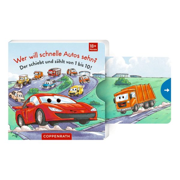 Wer will schnelle Autos sehn? - Pappbilderbuch