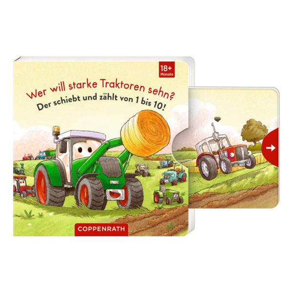 Wer will starke Traktoren sehn? - Pappbilderbuch
