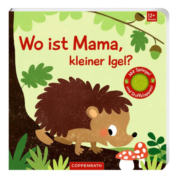 Wo ist Mama, kleiner Igel? - Pappbilderbuch Fühlen & Begreifen