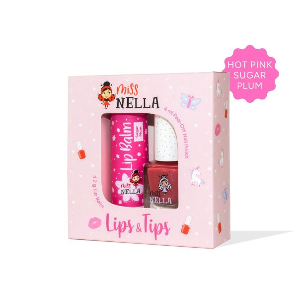 Sugar Hugs + Sugar Plum - Lippenbalsam & Nagellack-Duo