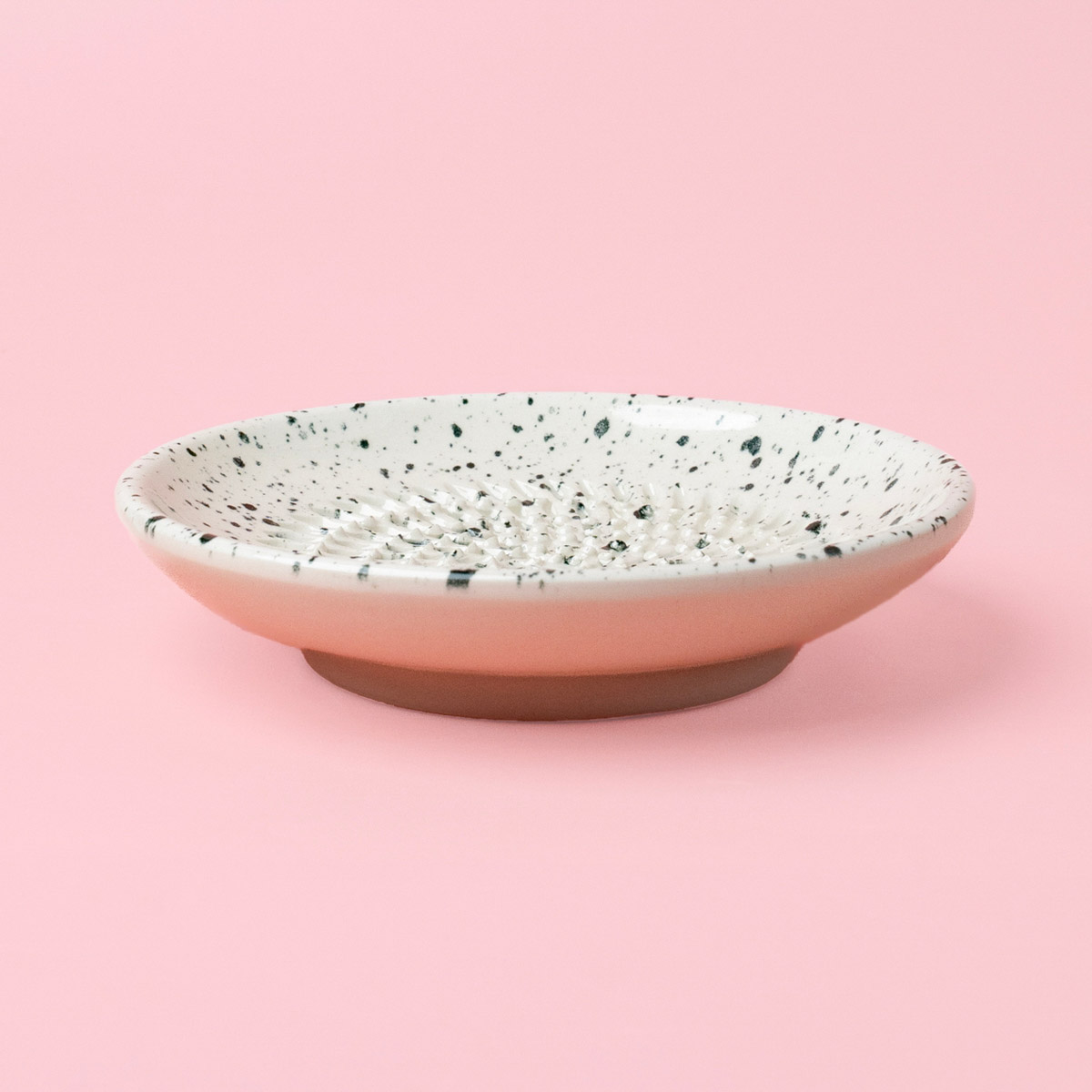 Keramikreibe Knoblauch & Käse - Schwarz & Weiß Granito – Bild 3