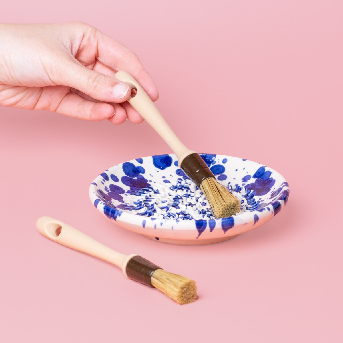 Pinsel für Keramikreibe – Bild 3