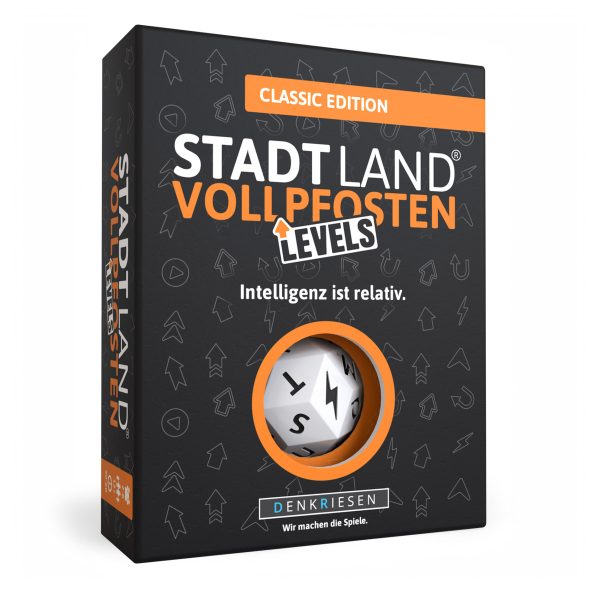 Stadt Land Vollpfosten Levels "Intelligenz ist relativ" - Wortspiel