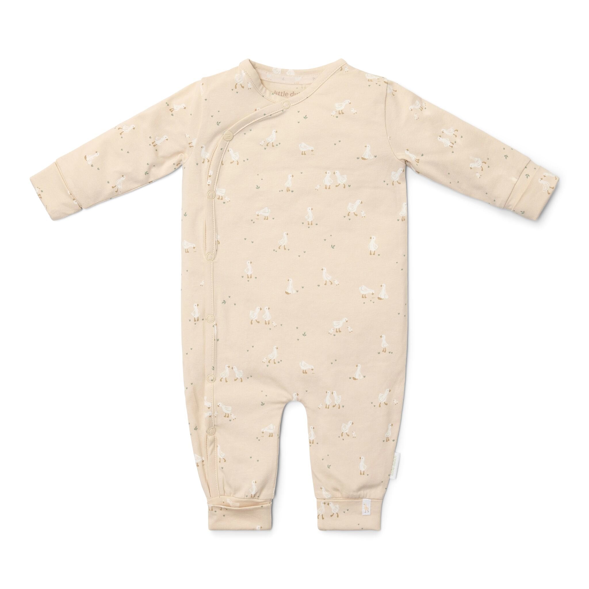 Strampler - Kleine Gans in Beige