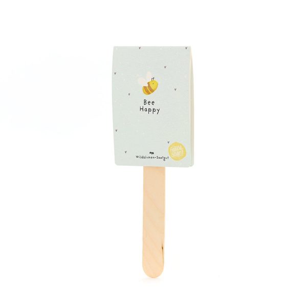Bee Happy - Saatgruß am Stiel