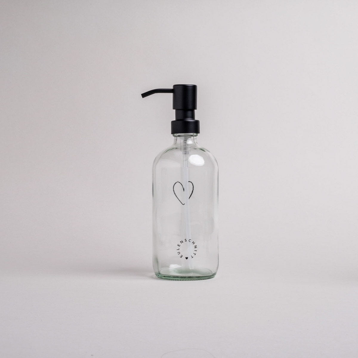 Herz - transparenter Seifenspender – Bild 3