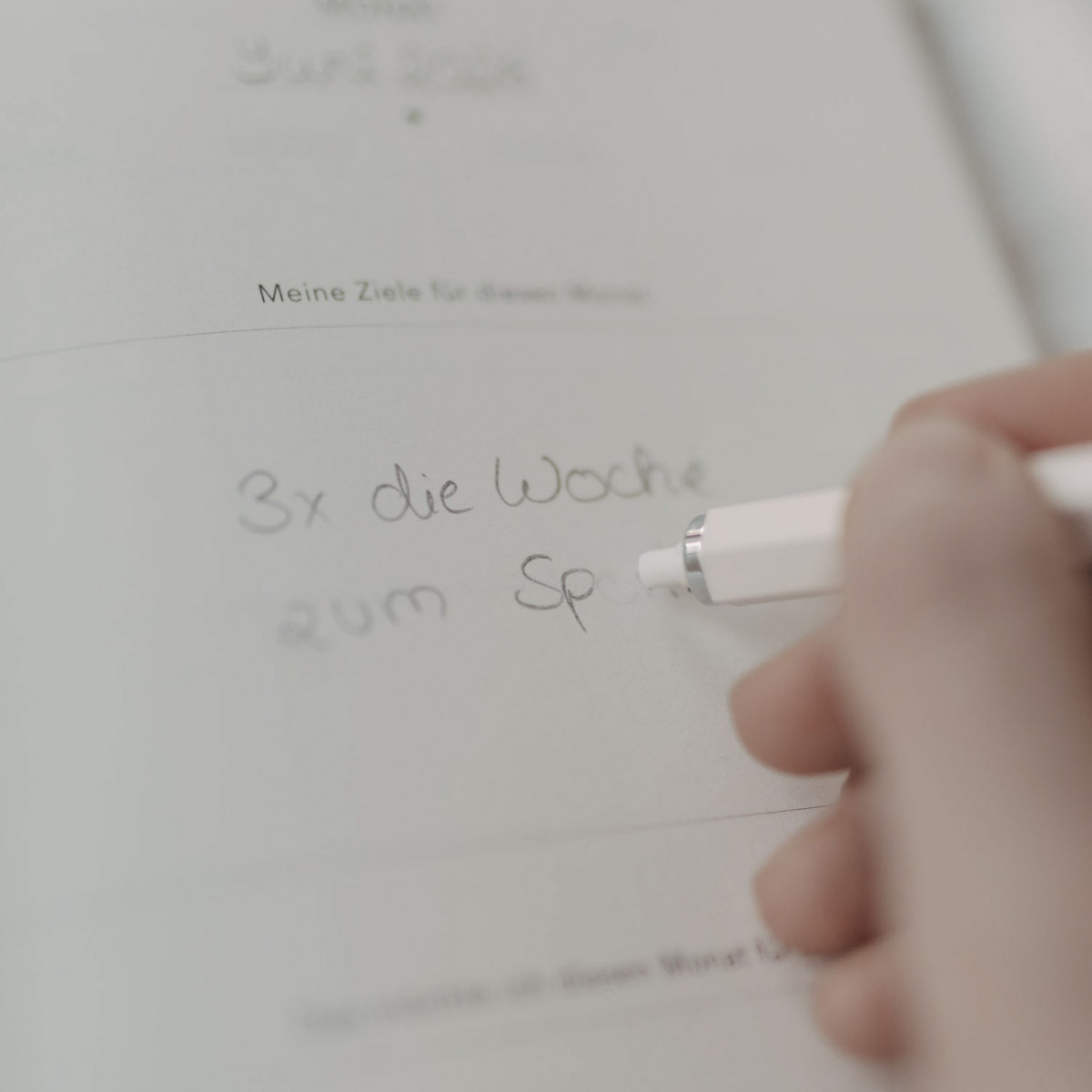 Druckbleistift in Creme – Bild 5