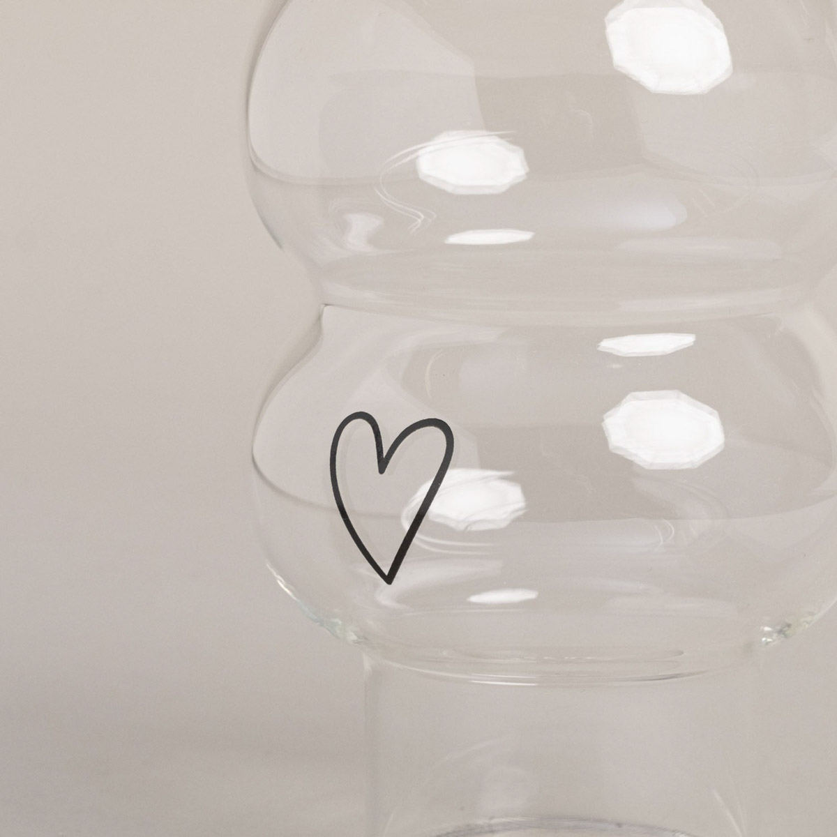Double Bubble Herz - Glas – Bild 9