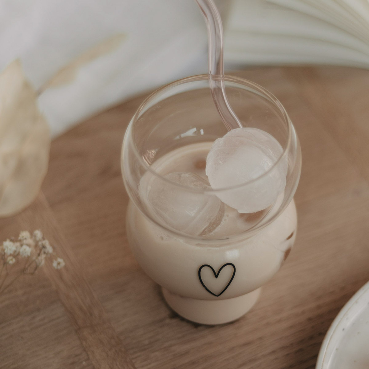 Double Bubble Herz - Glas – Bild 3