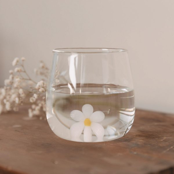 Daisyfigur - Trinkglas