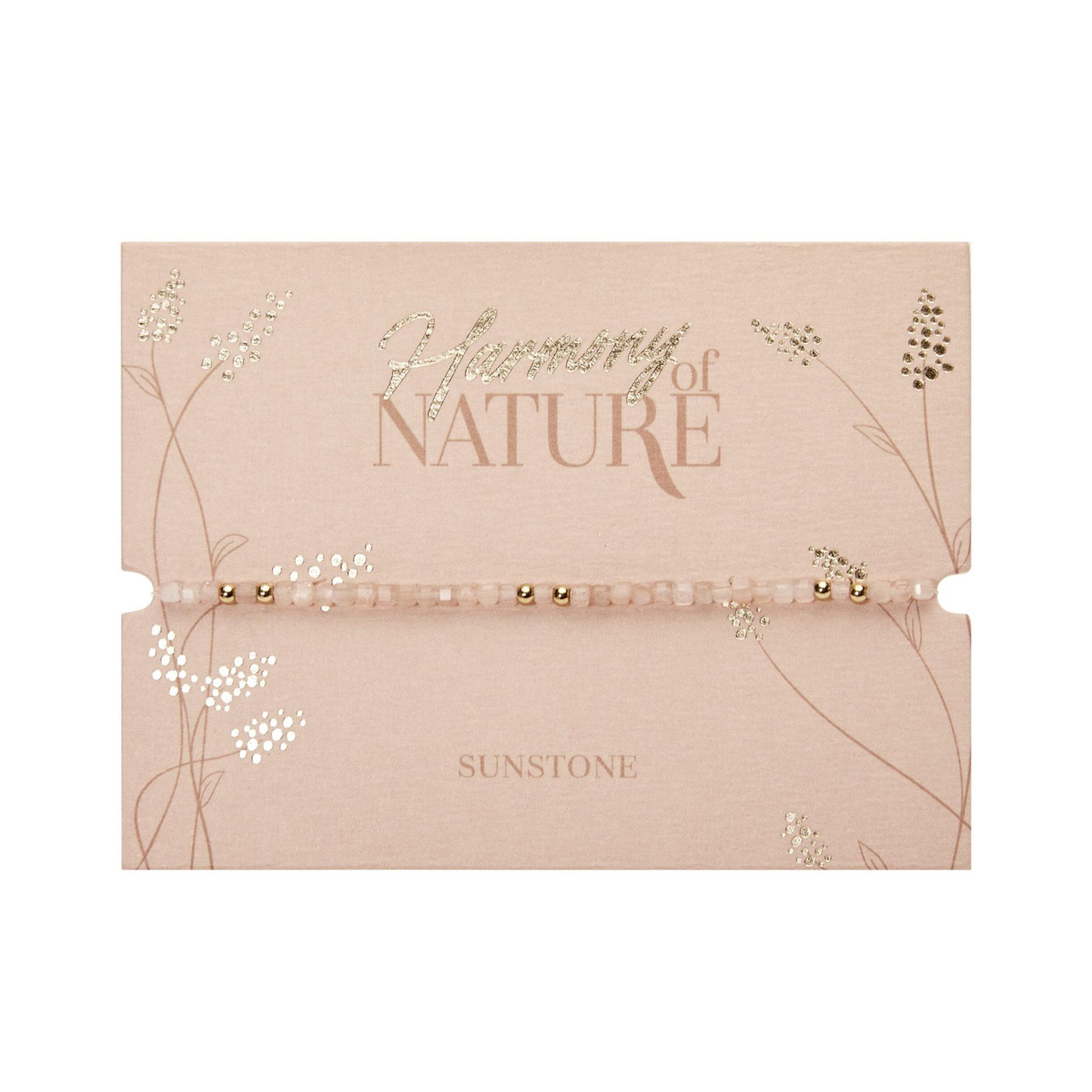 Harmony of nature "Sunstone" - Armband