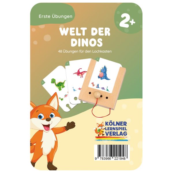 Erste Übungen: Welt der Dinos - Lochkasten