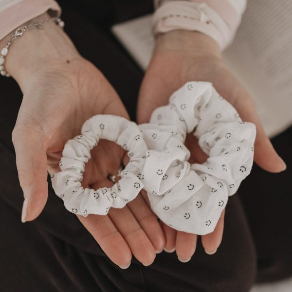 Scrunchies - Smileys 2er Set