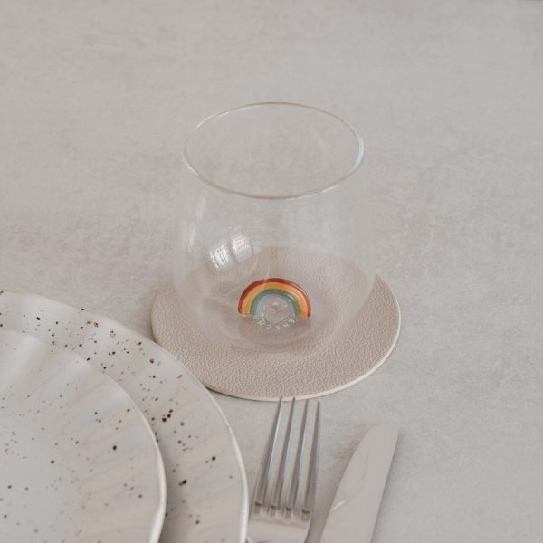 Regenbogenfigur - Trinkglas