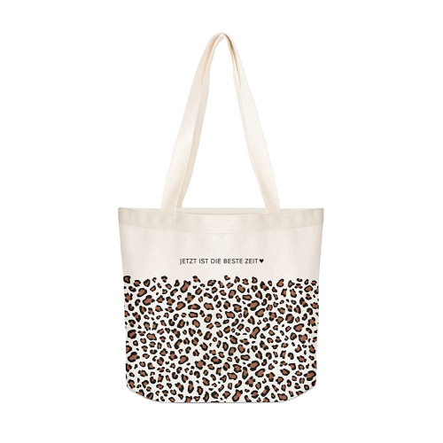 Jetzt ist die beste Zeit - Canvas-Shopper