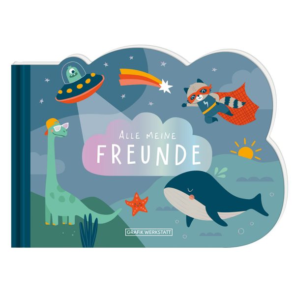 Alle meine Freunde (Waschbär) - Kinder-Freundebuch