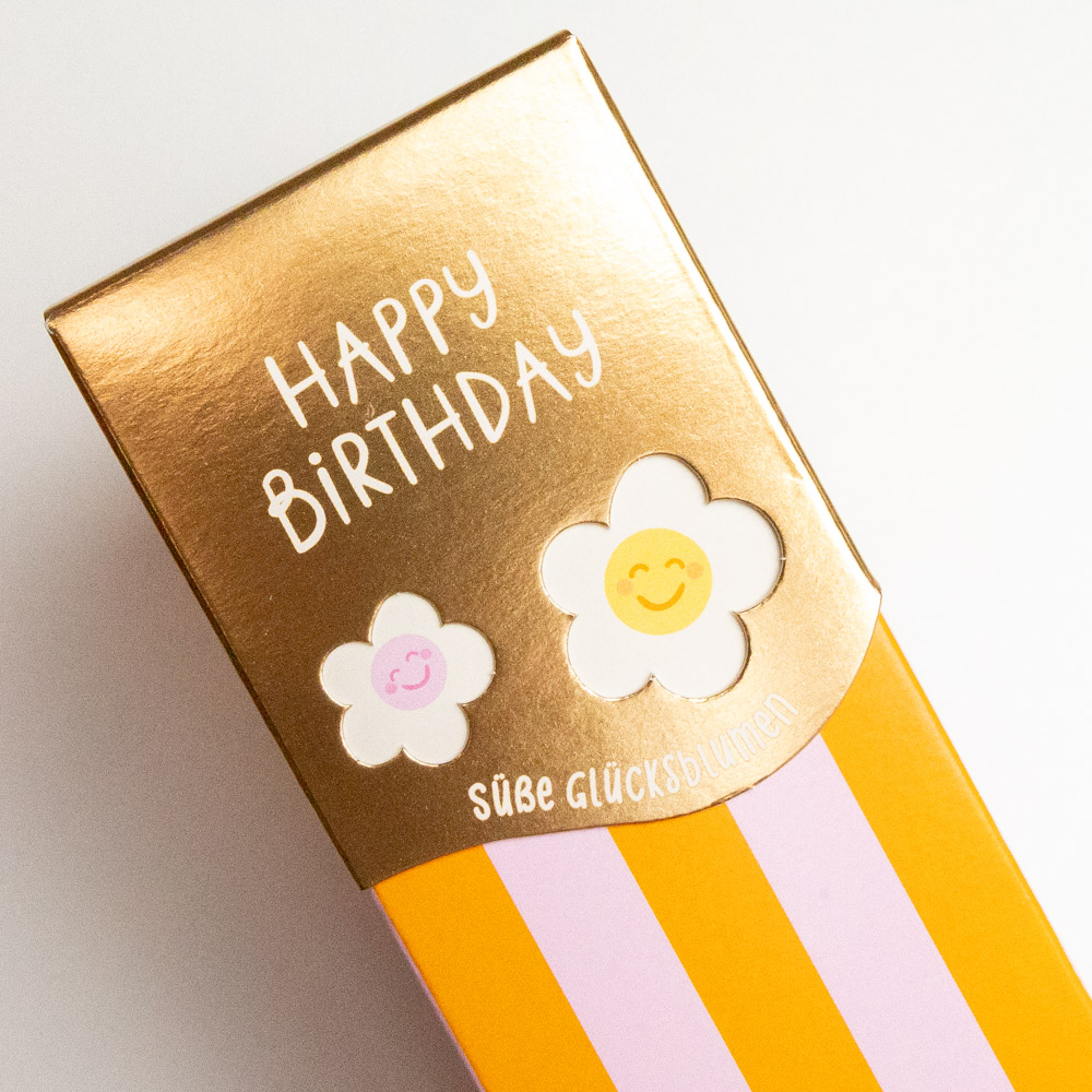 Happy Birthday - Süße Glücksblumen – Bild 3