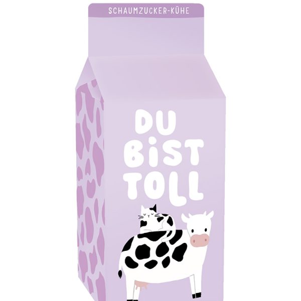 Du bist toll - Schaumzucker-Kühe
