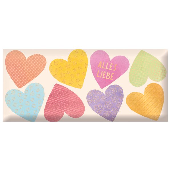 Alles Liebe - Mini-Schokoladentafel