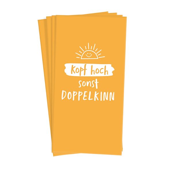 Kopf hoch - Papiertaschentücher