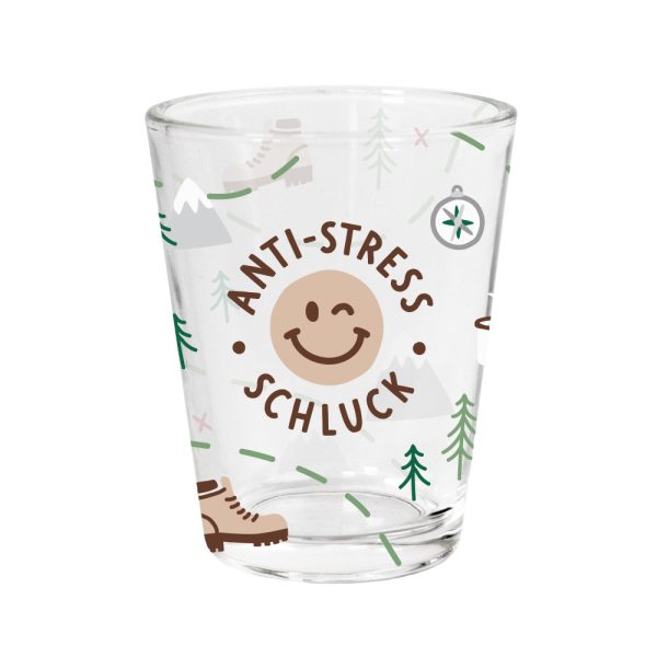 Bergglück Anti-Stress-Schluck - Schnapsglas