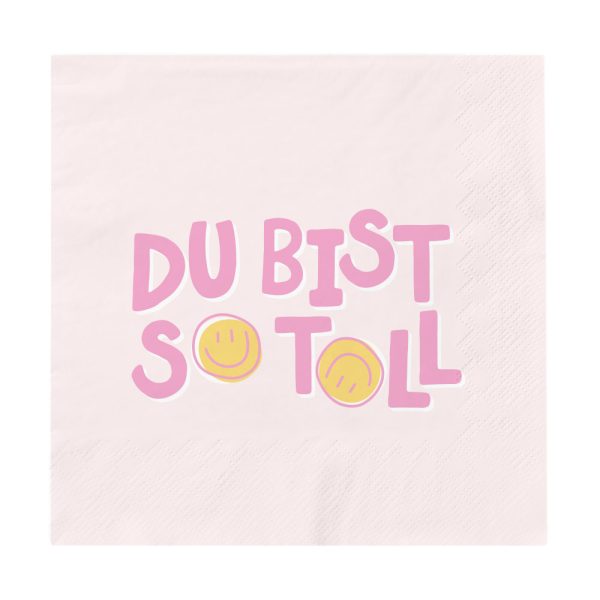 Du bist toll - Servietten