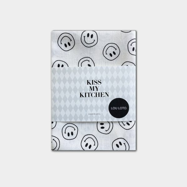 Smiley - Geschirrtuch