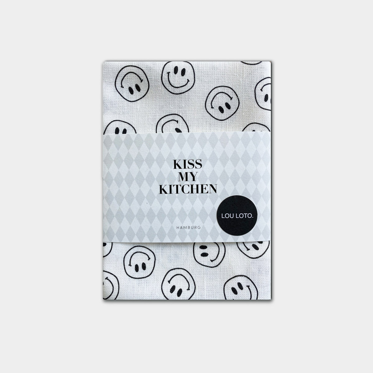 Smiley - Geschirrtuch