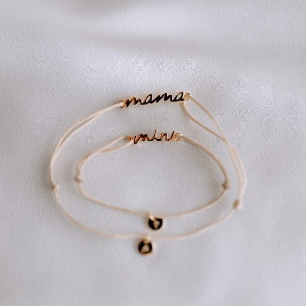 Mama - Nyla Armband in Beige