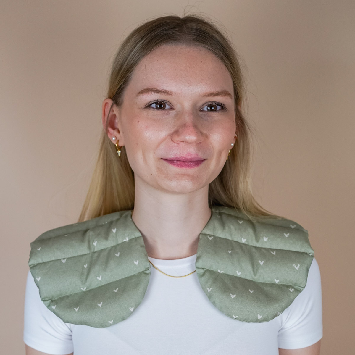 Herzchen Matcha - Nackenkissen – Bild 4