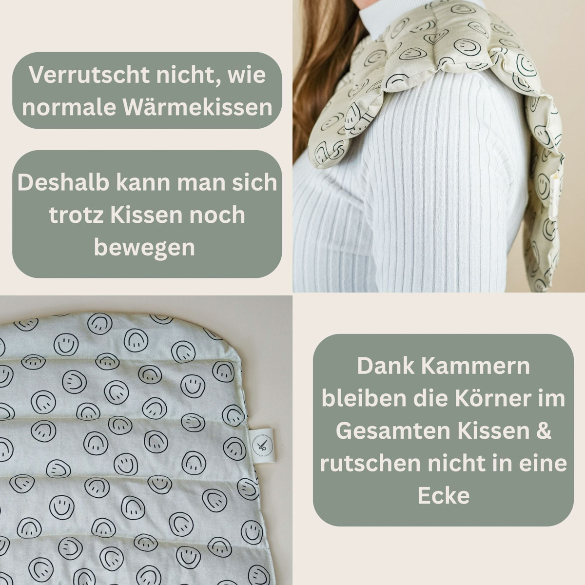 Smiley - Nackenkissen – Bild 5