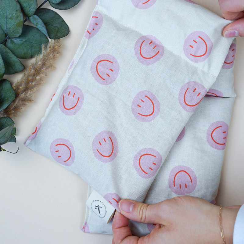 Smiley Pink - Wärmekissen – Bild 4