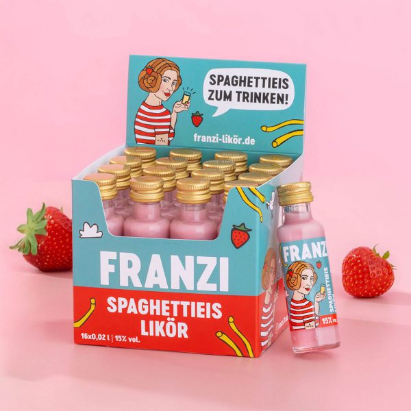 Franzi Spaghettieis Likör Mini