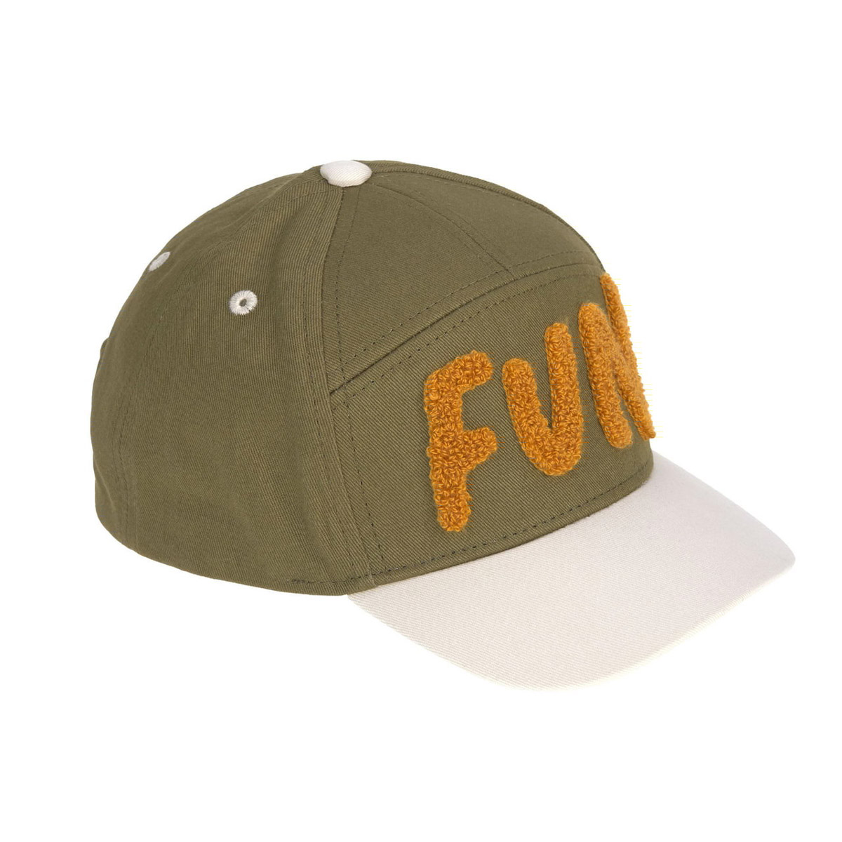 Kinder Cap - Fun in Sand Oliv